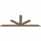 Ekena Millwork Saratoga Smooth Timber Gable Bracket, Douglas Fir, 60"W x 22"H x 1 1/2"D x 3 1/2"F, 9/12 Pitch GBW060X22X0204SAR00SDF - alternate 5